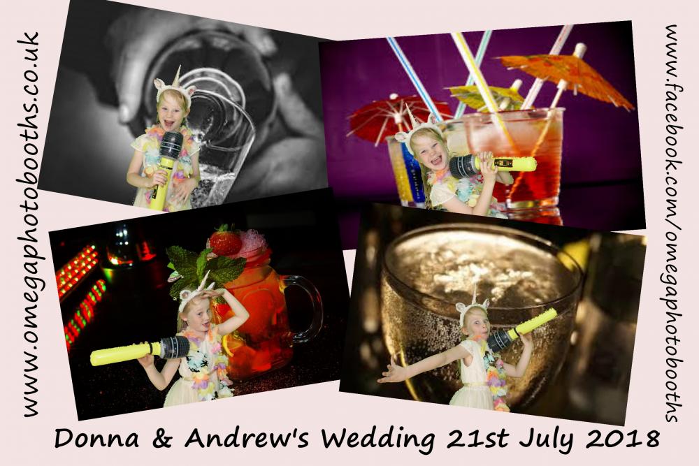 Donna & Andrew's Wedding | View more photos from the event at gallery.omegaphotobooths.co.uk/u/Omega-Photobooths/Donna-Andrews-Wedding